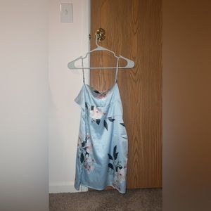 Blue Tight Dress-Medium